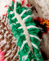 Modern designer handcrafted Berber rug from Morocco. Azilal rug with beautiful colors and patterns. Made of sheep’s wool and colourful cotton.