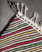 Modern, designer, handcrafted Berber rug from Morocco. Kelim carpet with beautiful designs and robust flat weave. 100% wool.