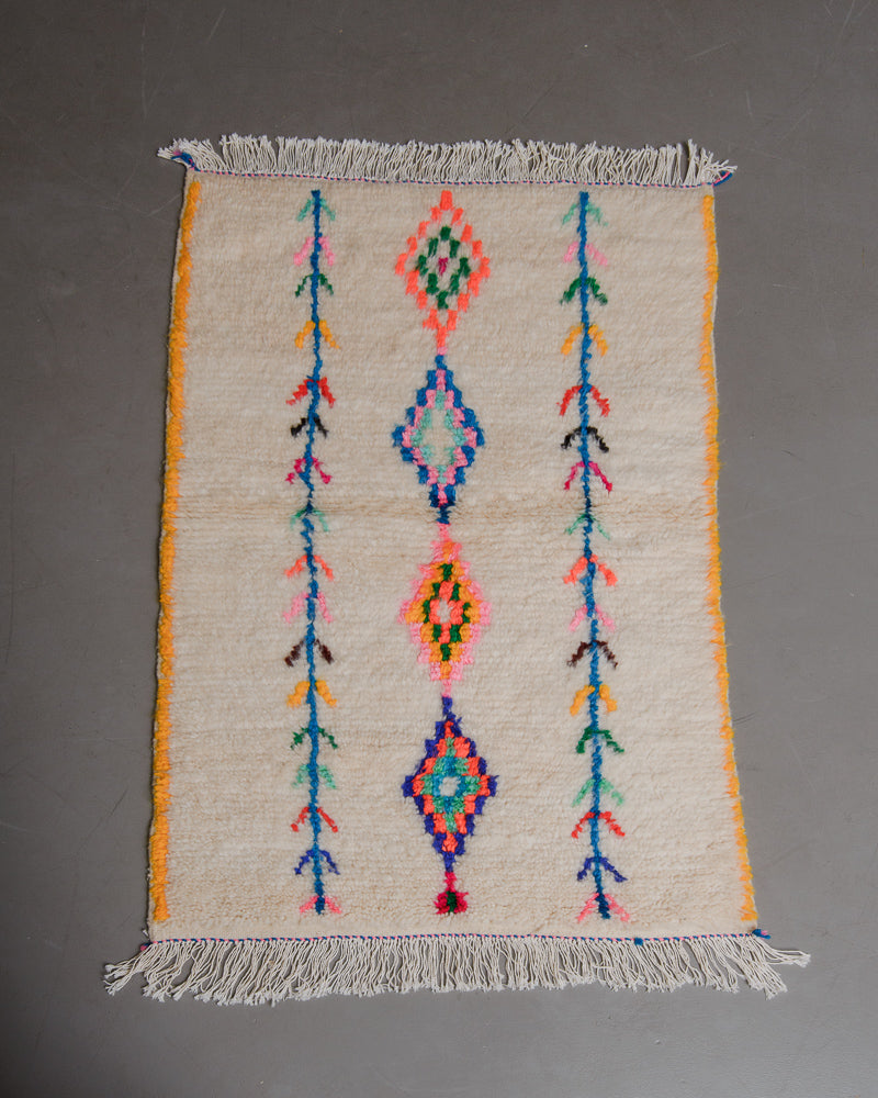 Berberlin Azilal rug in a small size on grey floor