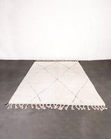 Modern designer handcrafted Berber rug from morocco Beniourain with beautiful colors and patterns