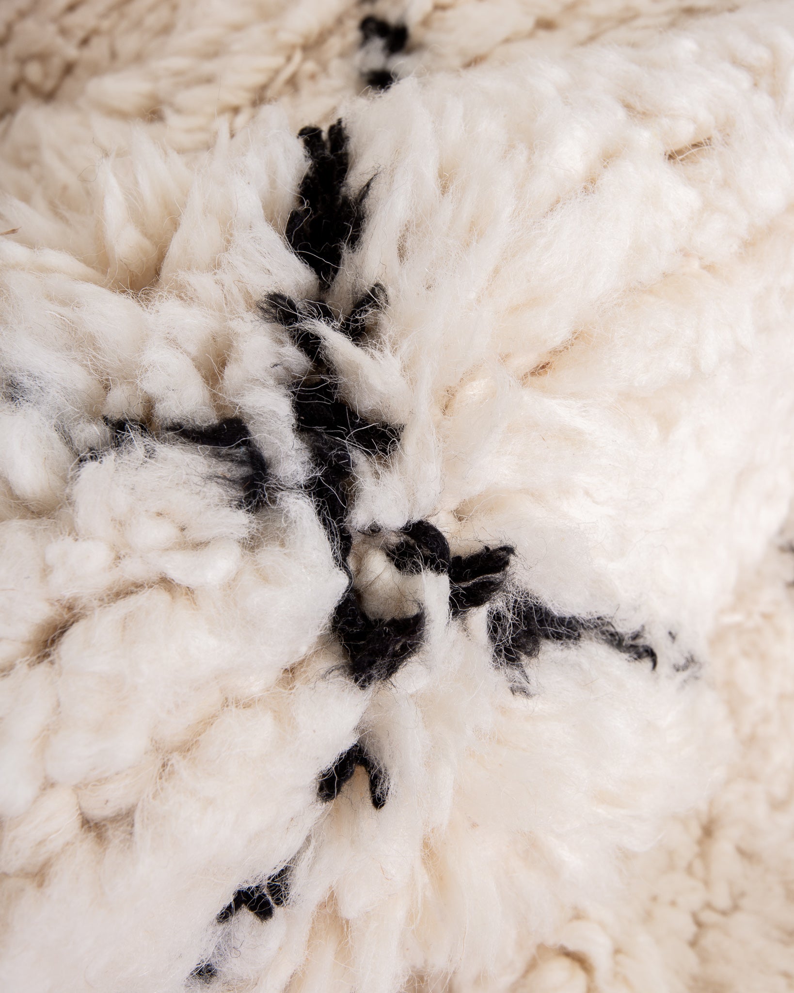 Modern designer handcrafted Berber rug from morocco Beniourain with beautiful colors and patterns