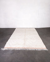 Modern designer handcrafted Berber rug from morocco Beniourain with beautiful colors and patterns