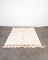 Modern designer handcrafted Berber rug from morocco Beniourain with beautiful colors and patterns