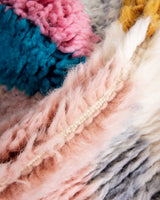 Modern designer handcrafted Berber rug from morocco Beniourain with beautiful colors and patterns