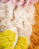 Modern designer handcrafted Berber rug from morocco Beniourain with beautiful colors and patterns