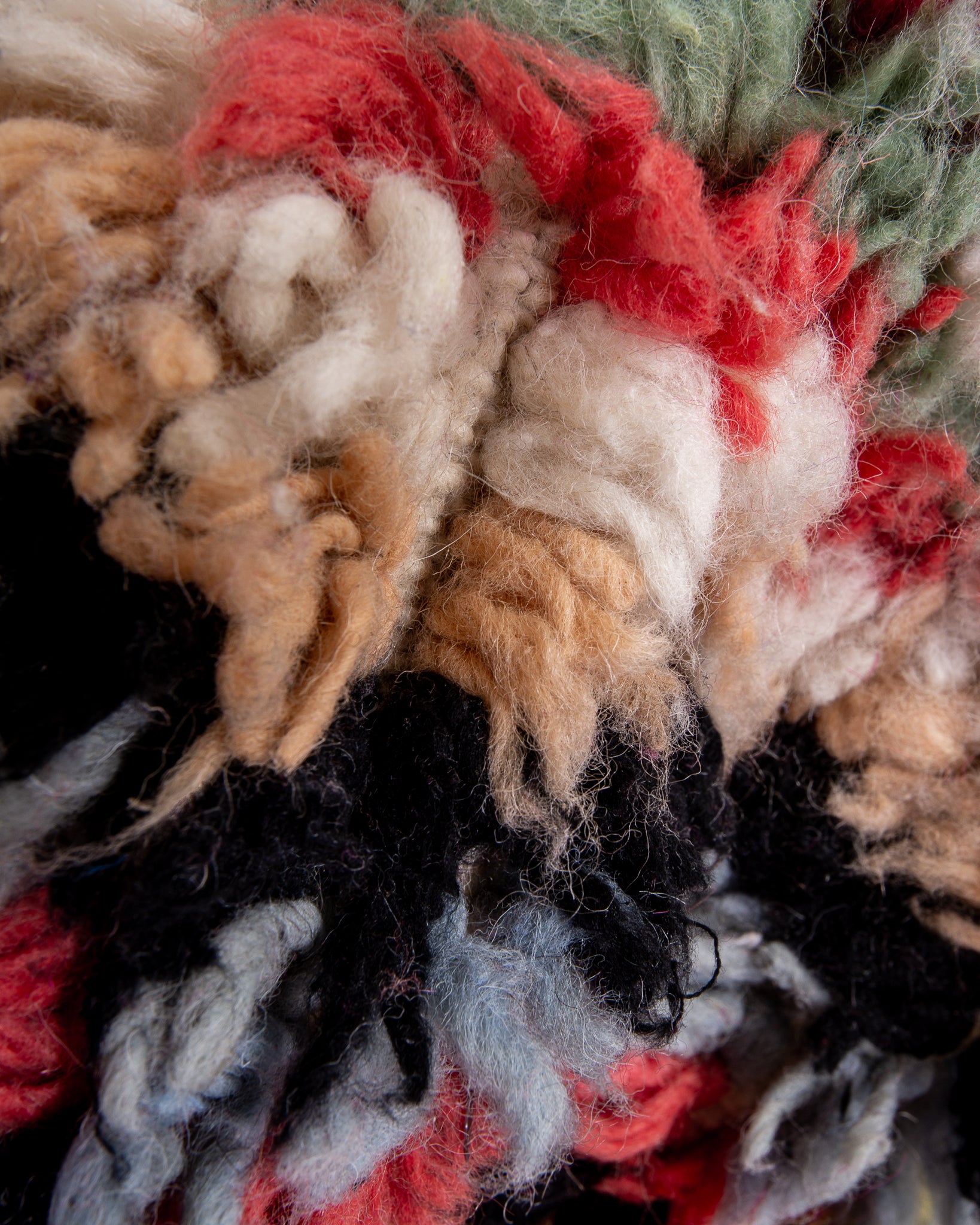 Modern designer handcrafted Berber rug from morocco Beniourain with beautiful colors and patterns