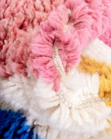 Moderner Designer handgefertigter Berber Teppich aus Marokko Beniourain mit schönen Farben und Mustern
