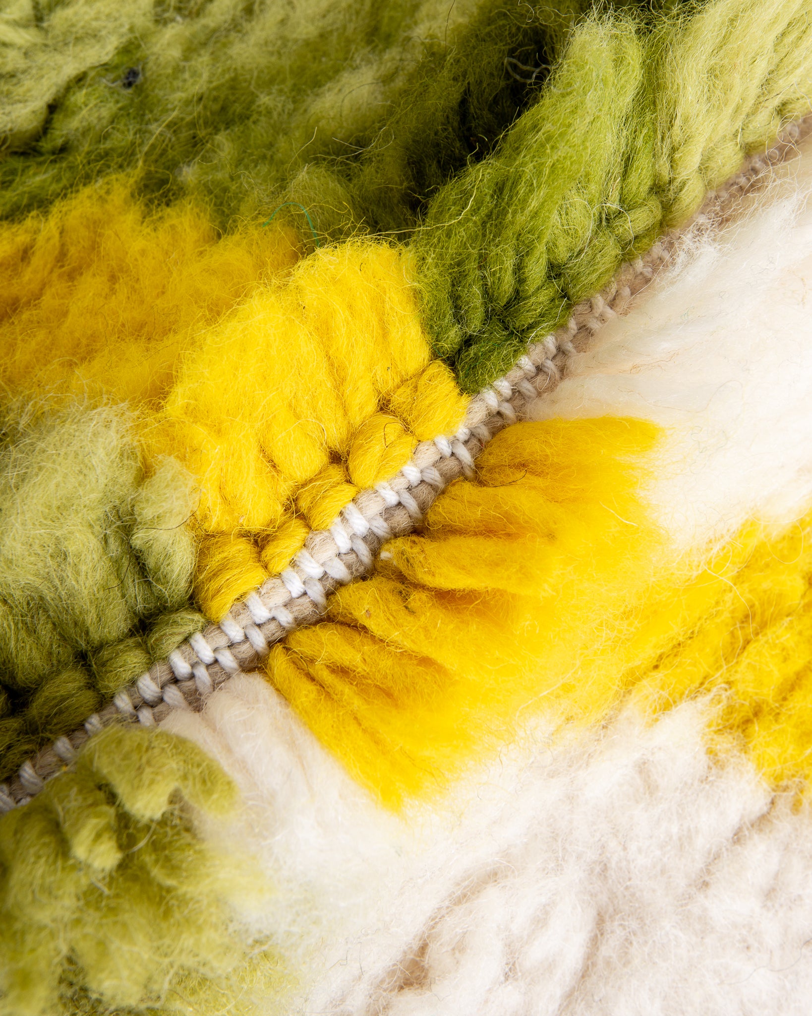 Modern designer handcrafted Berber rug from morocco Beniourain with beautiful colors and patterns