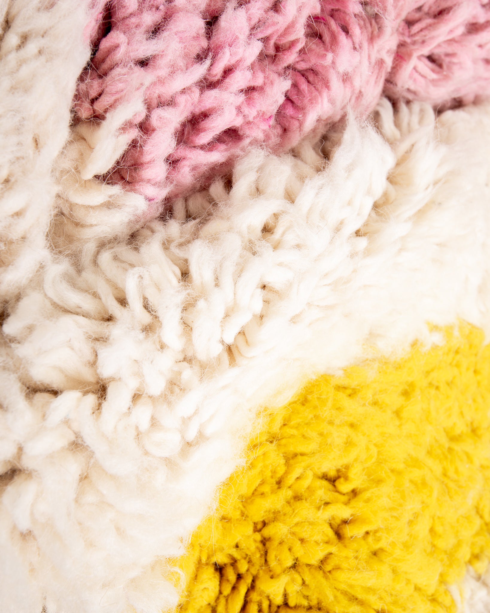 Modern designer handcrafted Berber rug from morocco Beniourain with beautiful colors and patterns