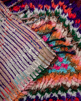 Moderner Designer handgefertigter Berber Teppich aus Marokko Beniourain mit schönen Farben und Mustern