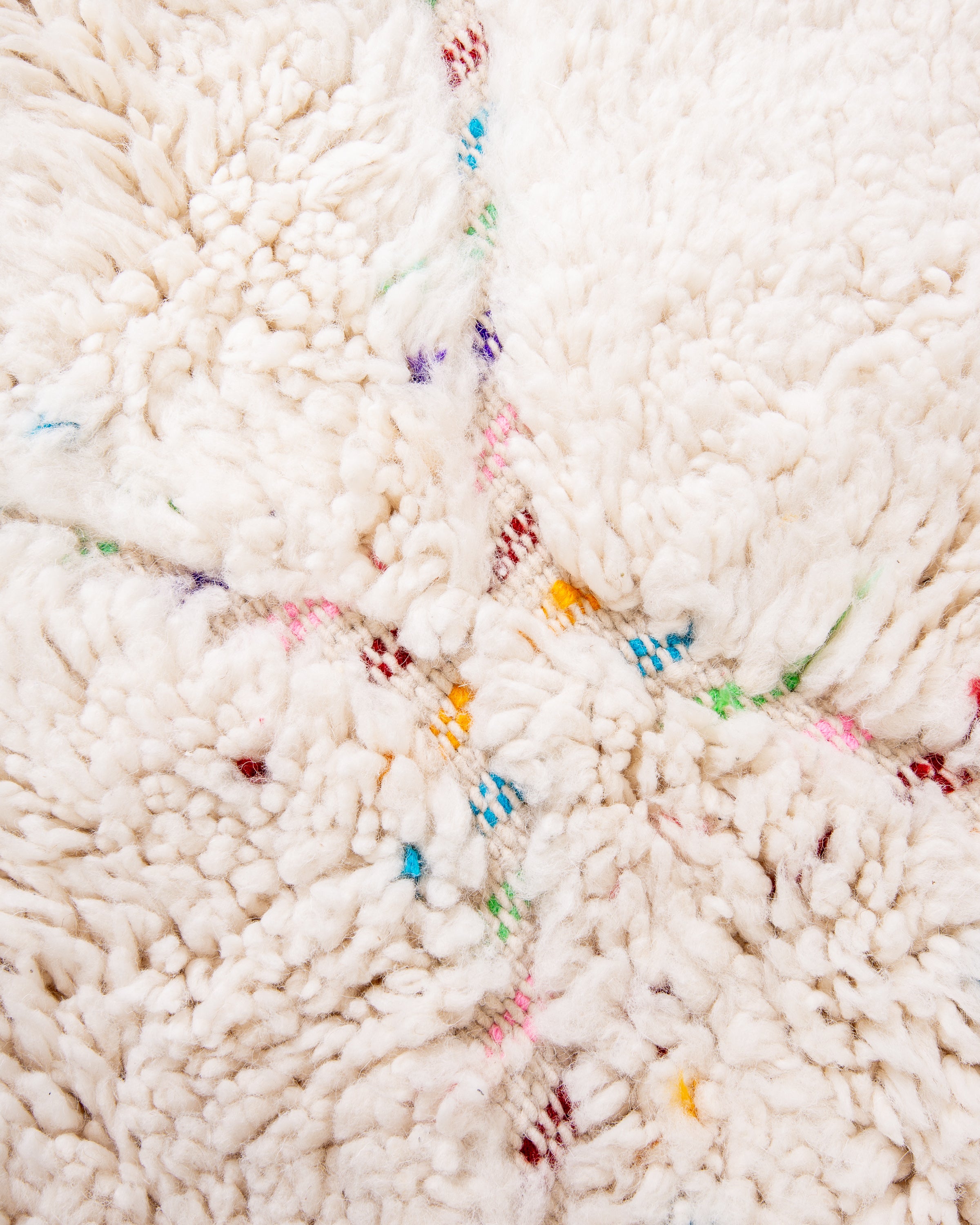 Modern designer handcrafted Berber rug from morocco Beniourain with beautiful colors and patterns