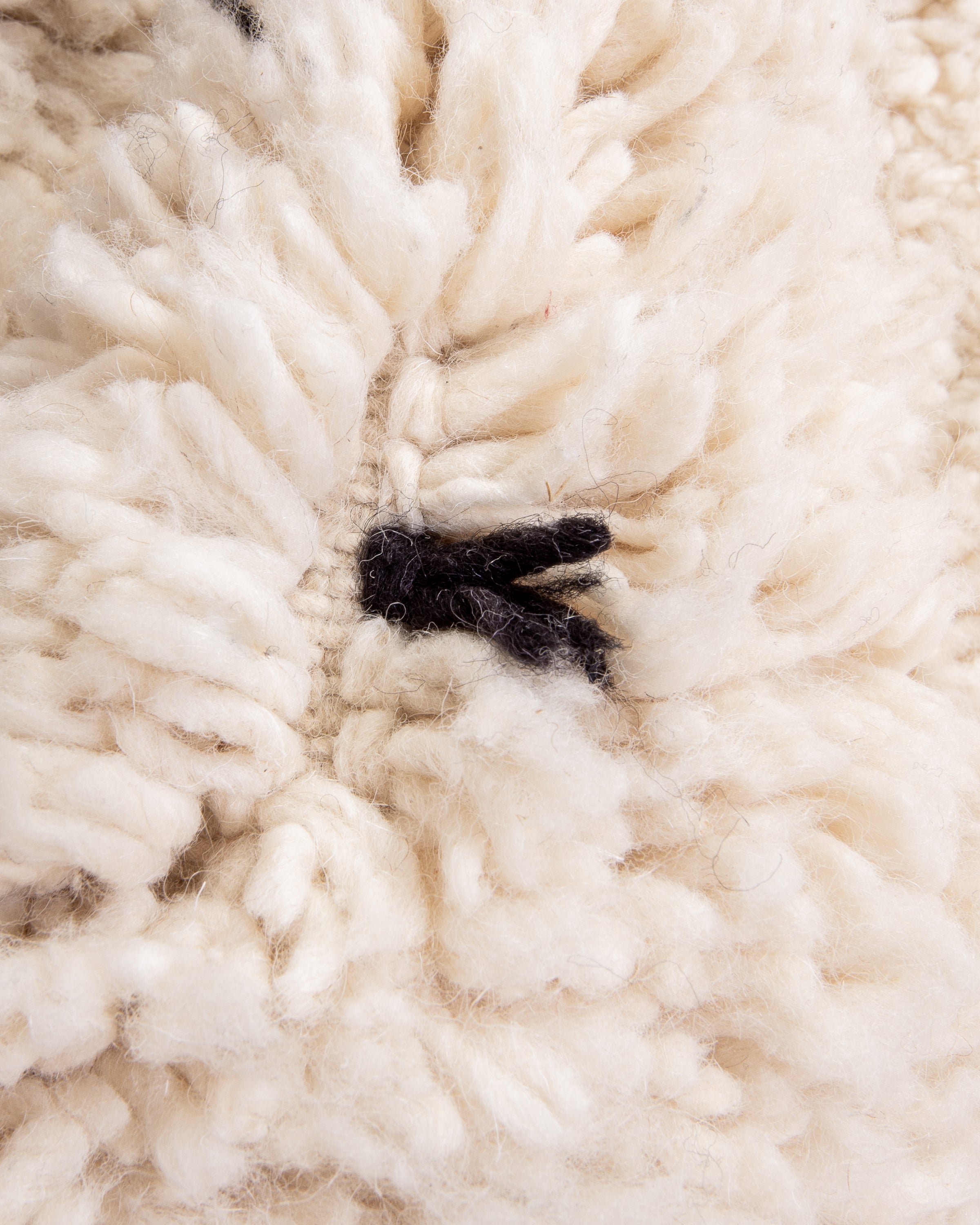 Modern designer handcrafted Berber rug from morocco Beniourain with beautiful colors and patterns