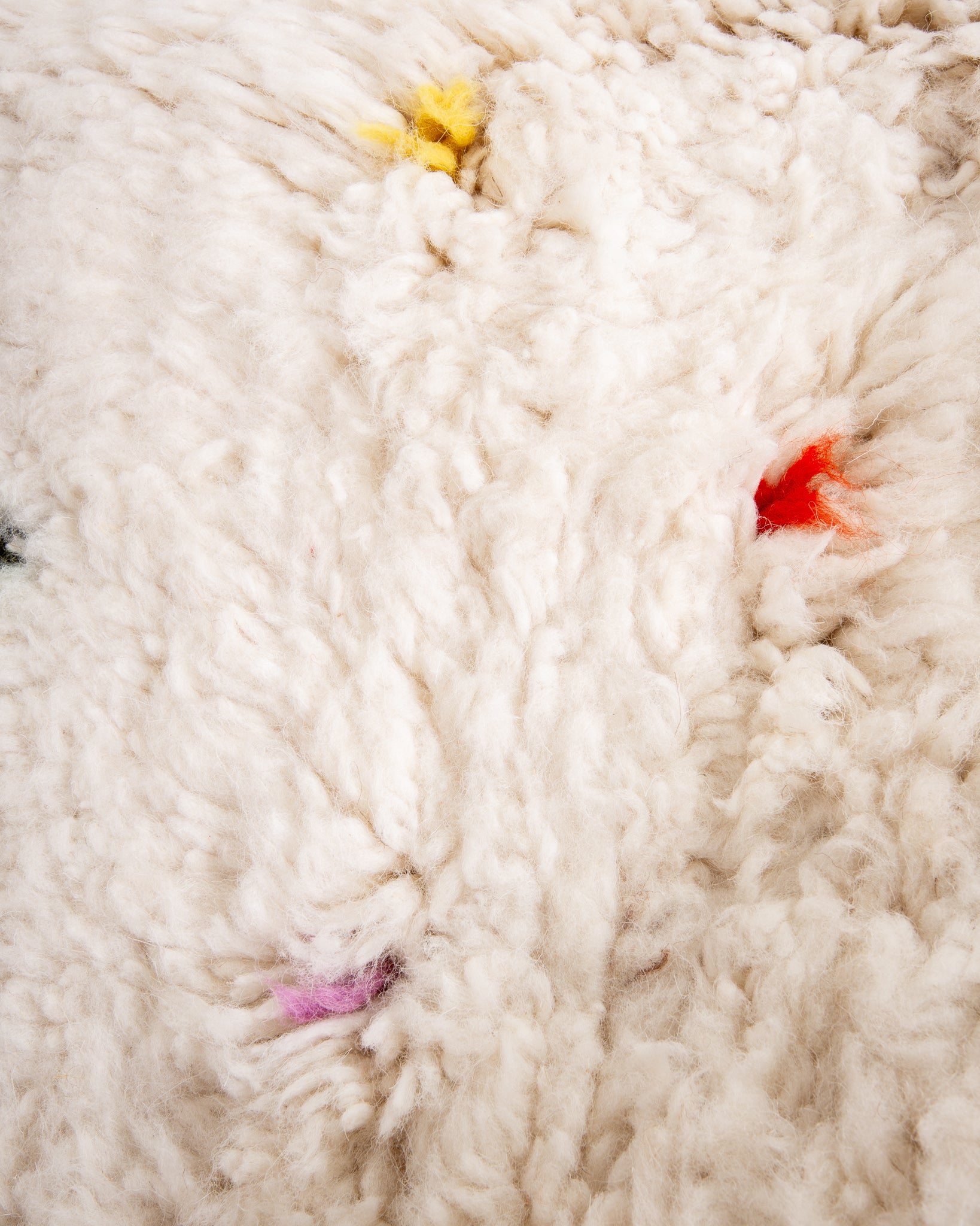 Modern designer handcrafted Berber rug from morocco Beniourain with beautiful colors and patterns