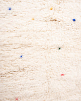 Moderner Designer handgefertigter Berber Teppich aus Marokko Beniourain mit schönen Farben und Mustern