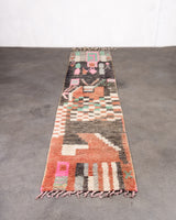 Modern designer handcrafted Berber rug from morocco Boujed with beautiful colors and patterns