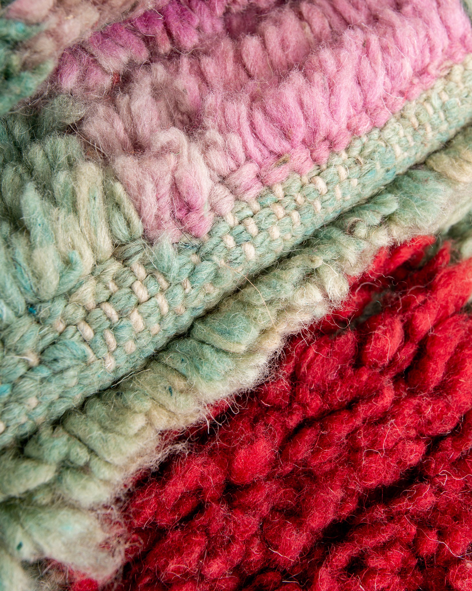 Modern designer handcrafted Berber rug from morocco Boujed with beautiful colors and patterns