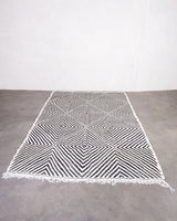 Modern designer handcrafted Berber rug from morocco Kelim with beautiful colors and patterns