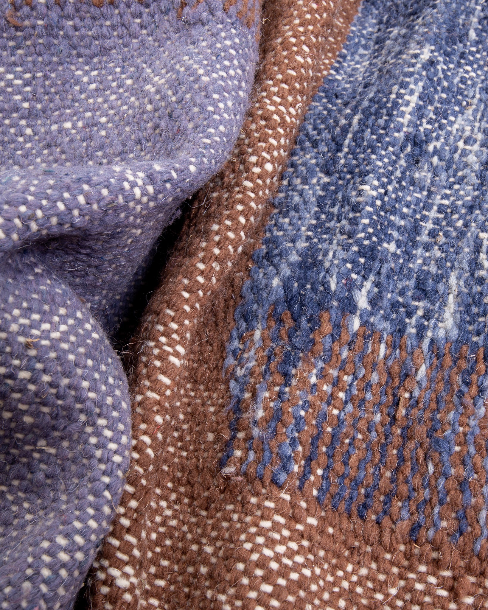 Modern designer handcrafted Berber rug from morocco Kelim with beautiful colors and patterns