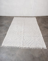 Modern, designer, handcrafted Berber rug from Morocco. Kelim carpet with beautiful designs and robust flat weave. 100% wool.
