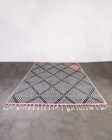 Modern designer handcrafted Berber rug from morocco Kelim with beautiful colors and patterns