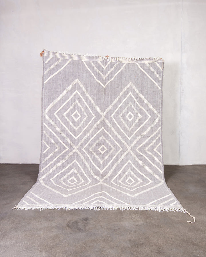 Modern designer handcrafted Berber rug from morocco Kelim with beautiful colors and patterns