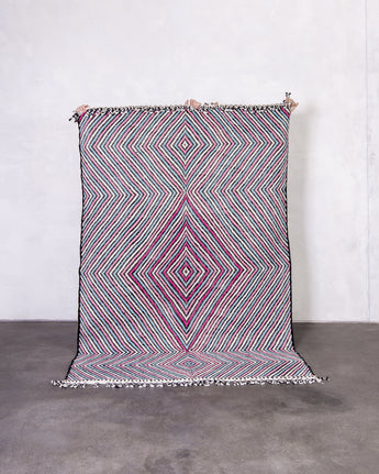 Modern designer handcrafted Berber rug from morocco Kelim with beautiful colors and patterns
