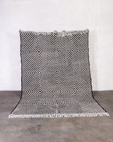 Modern designer handcrafted Berber rug from morocco Kelim with beautiful colors and patterns