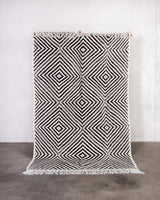 Modern designer handcrafted Berber rug from morocco Kelim with beautiful colors and patterns