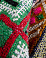 Moderner Designer handgefertigter Berber Teppich aus Marokko Kelim mit wunderschönen Farben und Mustern