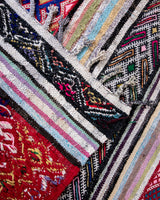 Modern designer handcrafted Berber rug from morocco Kelim with beautiful colors and patterns