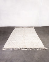 Modern designer handcrafted Berber rug from morocco Beniourain with beautiful colors and patterns