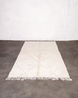 Modern designer handcrafted Berber rug from morocco Beniourain with beautiful colors and patterns