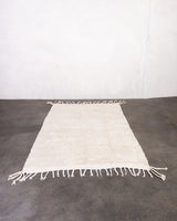 Moderner Designer handgefertigter Berber Teppich aus Marokko Beniourain mit schönen Farben und Mustern