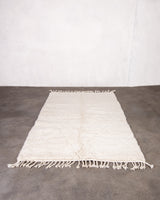 Modern designer handcrafted Berber rug from morocco Beniourain with beautiful colors and patterns