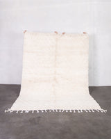 Moderner Designer handgefertigter Berber Teppich aus Marokko Beniourain mit schönen Farben und Mustern