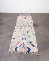 Moderner Designer handgefertigter Berber-Teppich aus Marokko Boujad mit wunderschönen Farben und Mustern