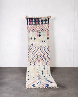 Modern designer handcrafted Berber rug from morocco Boujad with beautiful colors and patterns