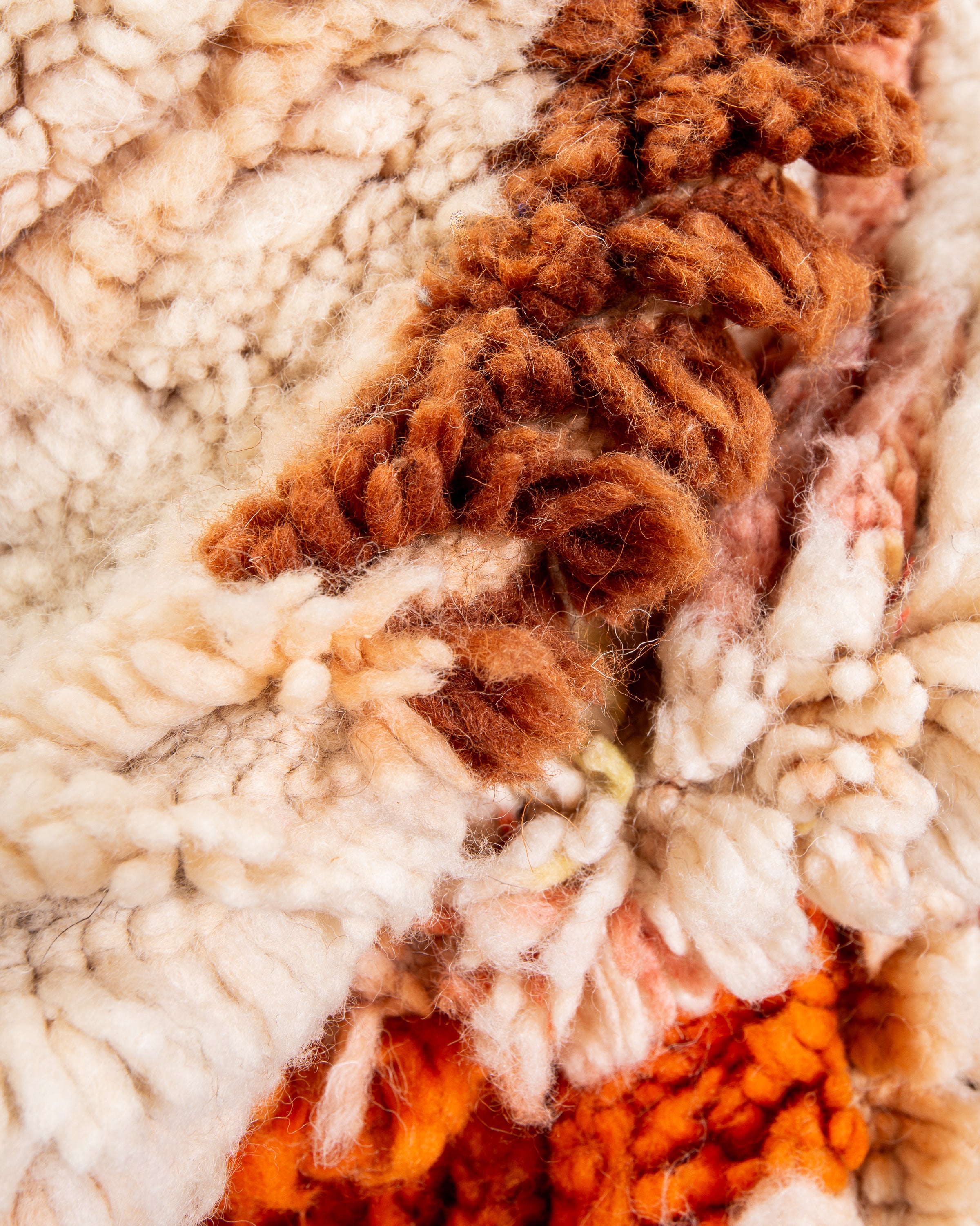 Modern designer handcrafted Berber rug from morocco Boujad with beautiful colors and patterns