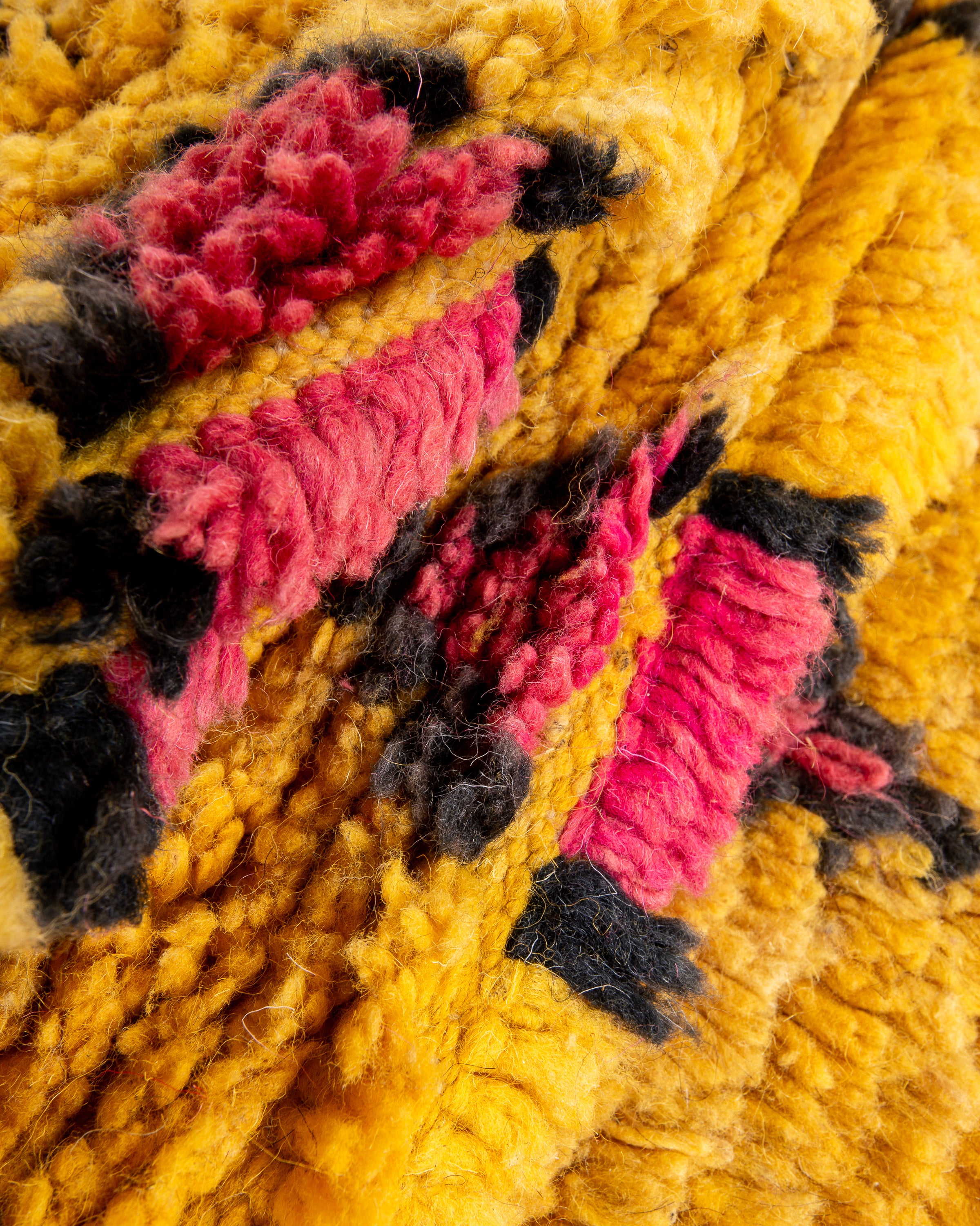 Modern designer handcrafted Berber rug from morocco Boujad with beautiful colors and patterns