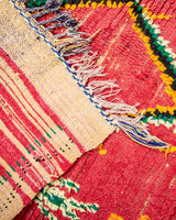 Moderner Designer handgefertigter Berber-Teppich aus Marokko Boujad mit wunderschönen Farben und Mustern